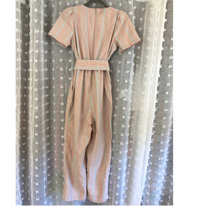 madewell puff sleeve jumpsuit